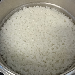 圧力鍋で無洗米を炊く！